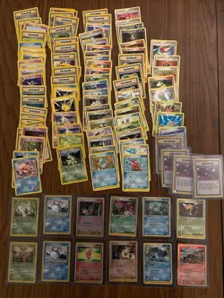Lot Of 100 Vintage Pokemon Cards 2000-2004 Rare, Reverse Holo, Common, Uncommon - Image 1