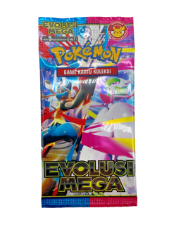 Lot of (45) Pokemon Mega Evolutions Indonesian Booster Packs Sealed - Image 2