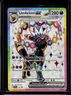 2023-25 Pokemon SV Black Star Promos Umbreon ex #176 - Image 1