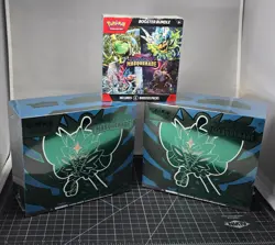 **Lot of 2 TWILIGHT MASQUERADE ETB & BOOSTER BUNDLE Sealed Pokemon**24 Packs - Image 1
