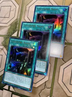 YuGiOh CLOCKWORK NIGHT Ultra Rare Play Set RA03-EN071 - Image 2