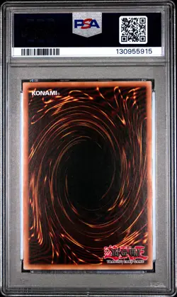 2010-2017 YU-GI-OH! INVASION OF CHAOS REPRINT #101 DESTRUCTION RING PSA 9 - Image 2