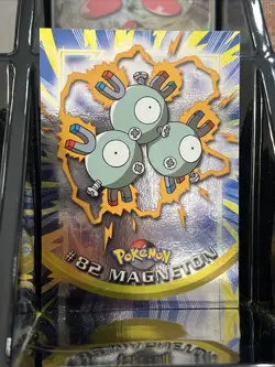 Pokemon TV Animation Series 2 #82 Magneton- FOIL Topps Nintendo Card - Image 1