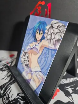 Xenovia Quarta High School DxD Art Card Glitter Anime Sexy Waifu CCG Cheerleader - Image 3