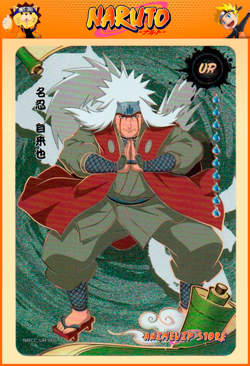 Jiraiya | NRCC-UR-005 | Card/Carte Naruto Kayou Ninja Age Collection - Image 1