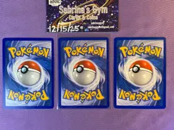 Spheal, Sealeo, Walrein Holo Rare 6/95 EX Team Aqua Magma Set Pokemon Cards - Image 2