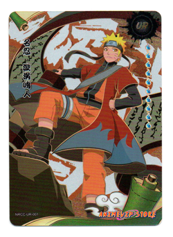 Naruto Uzumaki | NRCC-UR-001 | Card/Carte Naruto Kayou Ninja Age Collection - Image 2