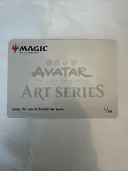Aang, The Last Airbender Art Card (Gold-Stamped Signature) S Art Series: Avatar: - Image 2