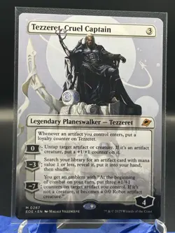 Tezzeret, Cruel Captain (Borderless) Edge of Eternities Regular - Image 1