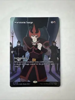 Warstorm Surge (Borderless Foil) Mythic MTG Avatar Airbender - Image 1