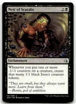 MTG Nest of Scarabs U Amonkhet 101 LP - Image 1