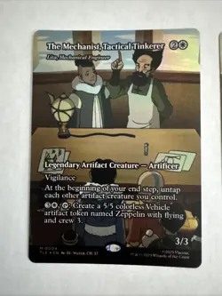 2x Mechanist Tactical Tinkerer (Borderless Foil) Lita Avatar Last Airbender Mtg - Image 2