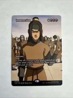 Insurrection (Borderless) Mythic #31 - Avatar: The Last Airbender Mtg TLE - Image 1