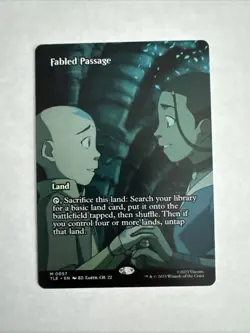 Fabled Passage (Borderless) MTG: Avatar The Last Airbender TLE - Image 1