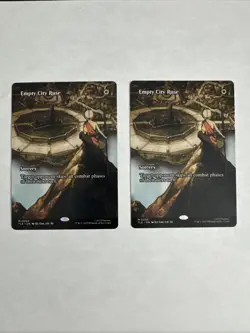 2x Empty City Ruse (Borderless) Avatar Last Airbender: Eternal Mtg - Image 1