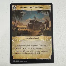 Magic The Gathering LEGIONS LANDING / ADANTO FIRST FORT Rare 22/279 Ixalan MTG - Image 2