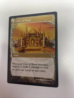 MTG - City of Brass (Future Sight) - Mystery Booster 2 240 NM Free Shipping - Image 1