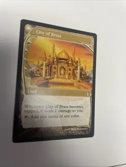 MTG - City of Brass (Future Sight) - Mystery Booster 2 240 NM Free Shipping - Image 2