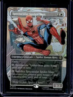 2025 Magic MTG Marvel's Spider-Man Spectacular Foil Rare #0014 - Image 1
