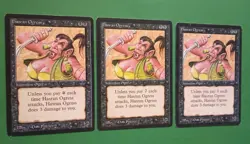 Magic the Gathering MTG Arabian Nights HASRAN OGRESS X 3 (2 LP/EX & 1 MP) 1993! - Image 2