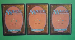 Magic the Gathering MTG Arabian Nights HASRAN OGRESS X 3 (2 LP/EX & 1 MP) 1993! - Image 3