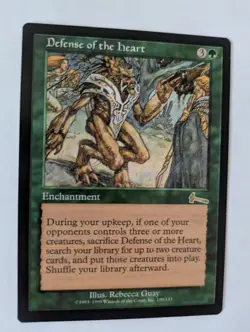 Defense of the Heart Urza's Legacy MTG NM Free shipping with tracking - Image 1