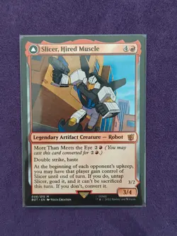 Slicer, Hired Muscle Universes Beyond: Transformers Regular MTG - Image 1