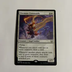 MTG Firemane Commando (73/542) March of the Machine Commander LP - Image 1