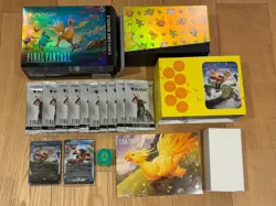 MTG Final Fantasy Chocobo Bundle English *Opened* NO CHOCOBO BOOSTER PACK - Image 1
