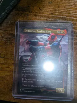 Deadpool, Trading Card Secret Lair Drop Regular, never played newly opened. - Image 1