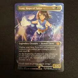 Yuna, Hope of Spira (Borderless) (Chocobo Track Foil) Final Fantasy Foil - Image 1