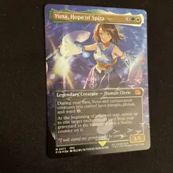 Yuna, Hope of Spira (Borderless) (Chocobo Track Foil) Final Fantasy Foil - Image 2