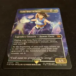 Yuna, Hope of Spira (Borderless) (Chocobo Track Foil) Final Fantasy Foil - Image 3