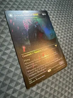 MTG Dracula, Lord of Blood #338 Foil Rare Innistrad: Crimson Vow (VOW) - Image 2