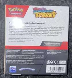 Pokemon Surging Sparks Scarlet & Violet Booster Bundle SEALED 6 Booster Packs - Image 2