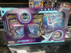 Pokemon TCG: Vaporeon VMAX Premium Collection Box - Sealed - Image 1