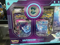 Pokemon TCG: Vaporeon VMAX Premium Collection Box - Sealed - Image 5