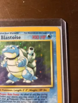 Pokemon TCG Blastoise Base Set Holofoil 2/102 - Image 3