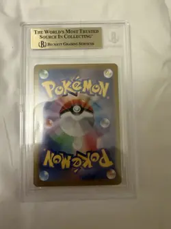 BGS 9.5 Gem Mint Umbreon Ex SAR 217/187 Japanese Pokemon Sv8a Terastal Festival - Image 2