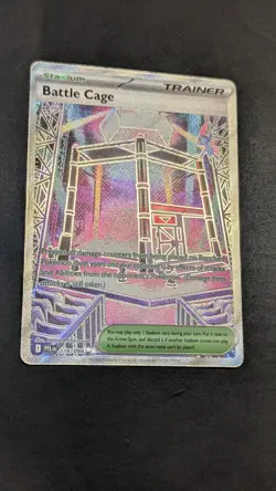 Battle Cage 116/094 Phantasmal Flames Full Art Ultra Rare Pokemon Pack Fresh - Image 2