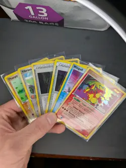 Pokemon Cards - Lot Of 6 Stamped Reverse Holo Cards - Image 1