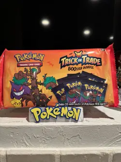 2024 Pokemon TCG Trick or Trade BOOster Bundle (35 Mini Packs) - New Sealed - Image 1