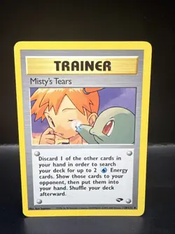 Pokemon Card - Misty's Tears Gym Challenge 118/132 Uncommon - Image 1