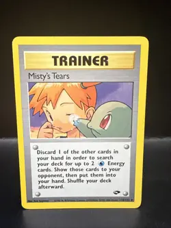 Pokemon Card - Misty's Tears Gym Challenge 118/132 Uncommon - Image 2
