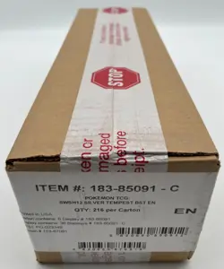Pokemon TCG SWSH12 Silver Tempest Booster Box Case SEALED - Image 2