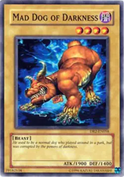Mad Dog of Darkness - DR2-EN058 - Common - Unlimited Edition - Lightly Played - Image 1