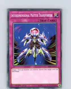 Yu-Gi-Oh Interdimensional Matter Transporter SS02-ENA15 1st Edition Common NM - Image 1