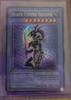 Black Luster Soldier Holo Foil SYE-024 Starter Deck: Yugi Evolution Unlimited - Image 2