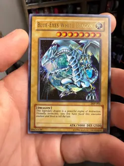 Yugioh Blue-Eyes White Dragon JMP-001 Ultra Rare Edition Ultra Rare - Image 1