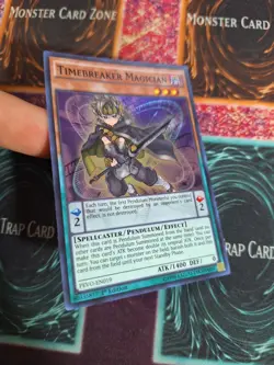 Yu-Gi-Oh! Timebreaker Magician PEVO-EN019 Super Rare 1st Edition Near Mint - Image 2
